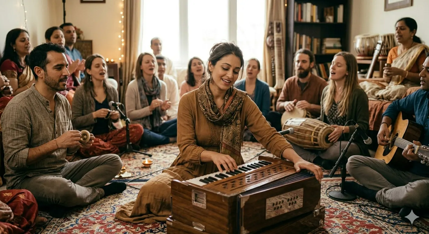 Kirtan in Sri Lanka