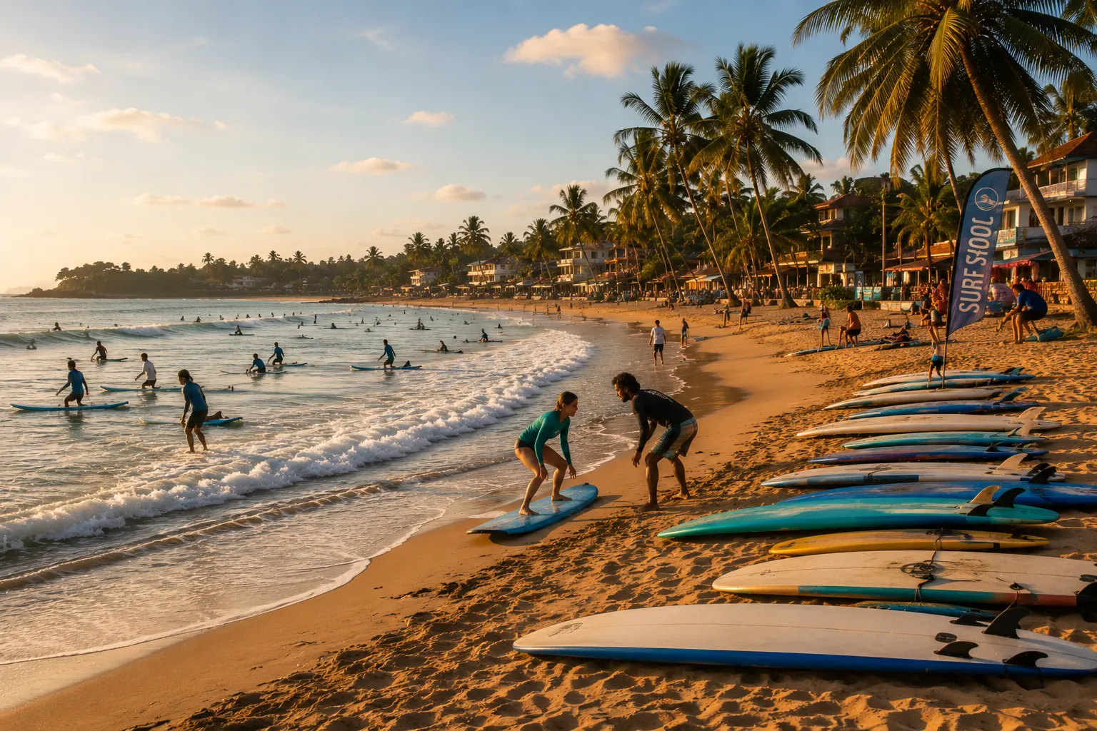 7-Day Beginner Surf Camp — Weligama Bay — surf retreat in Weligama, Sri Lanka